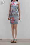 CONSTANÇA ENTRUDO Miracle of the Sea hand-printed dress SS23_DRE01